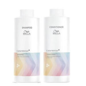 NEW Wella Colormotion+ Shampoo and Conditioner 33.8 oz Duo